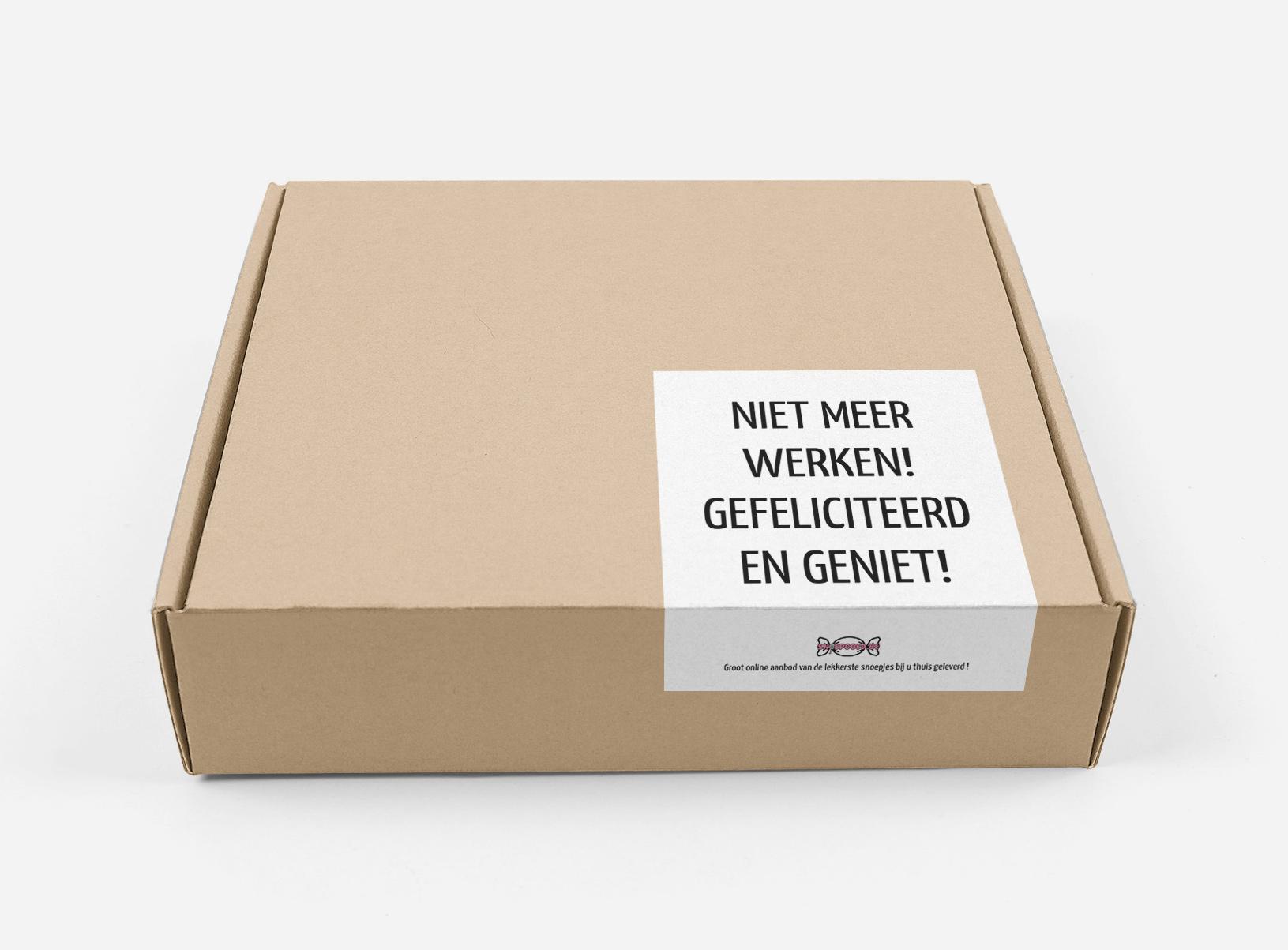 Niet meer werken , genieten maar 