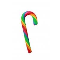  regenboog wandelstok lolly