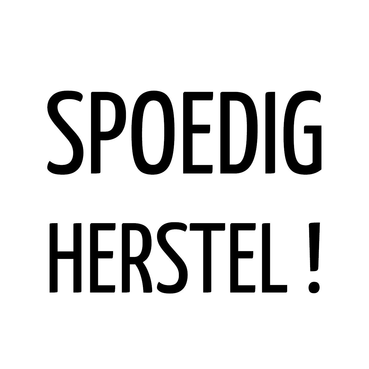 spoedig herstel